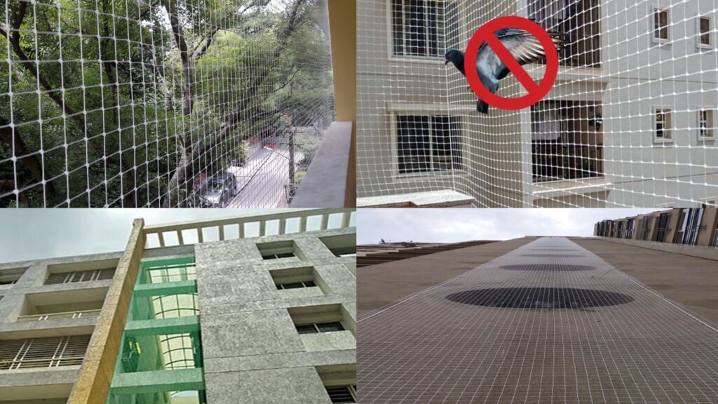 Balcony Pigeon/Bird Safety Nets Installation Cost in Bangalore